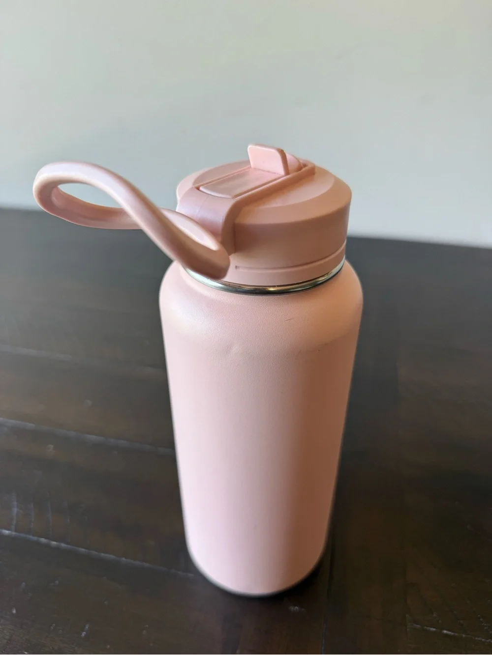 Hydrapeak Pink Stainless Steel Insulated Water Bottle 32oz.